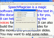 SpeechMagician screenshot